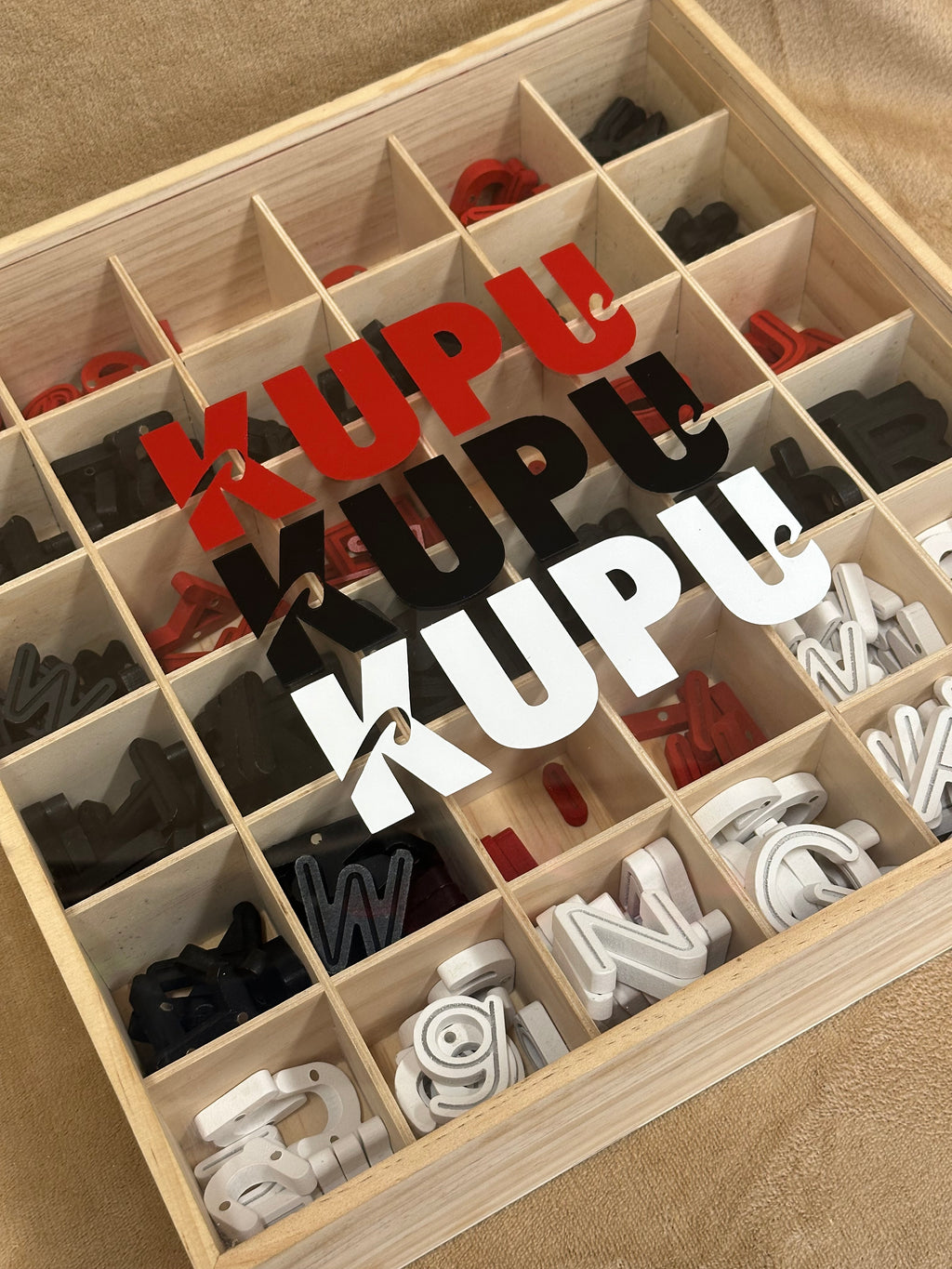 KUPU KUPU KUPU  Te Arapū Māori — Premium Tactile Māori Alphabet Resource